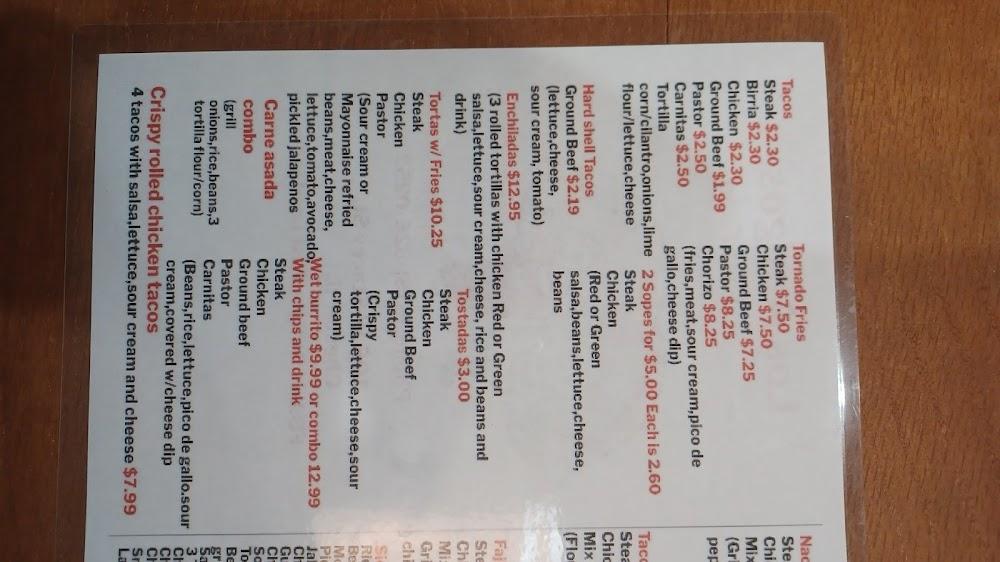 Los Amigos Fast Food Menu image 4